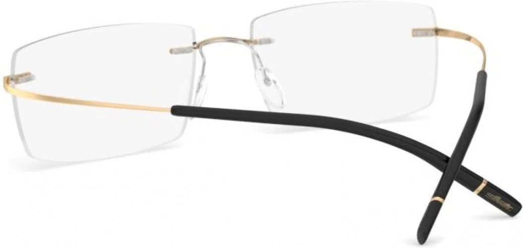 Silhouette TMA The Icon Gold Edition Demo Rimless 5539 Eyeglasses - view 10